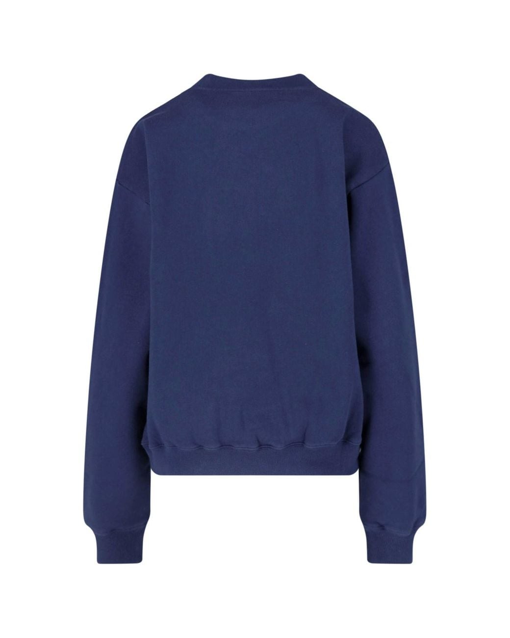Sporty & Rich Blue Crewneck Sweatshirt With 'Country Club' Emblem