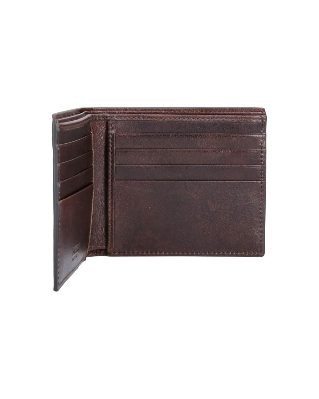 Prada Purple Bi-Fold Logo Wallet for men