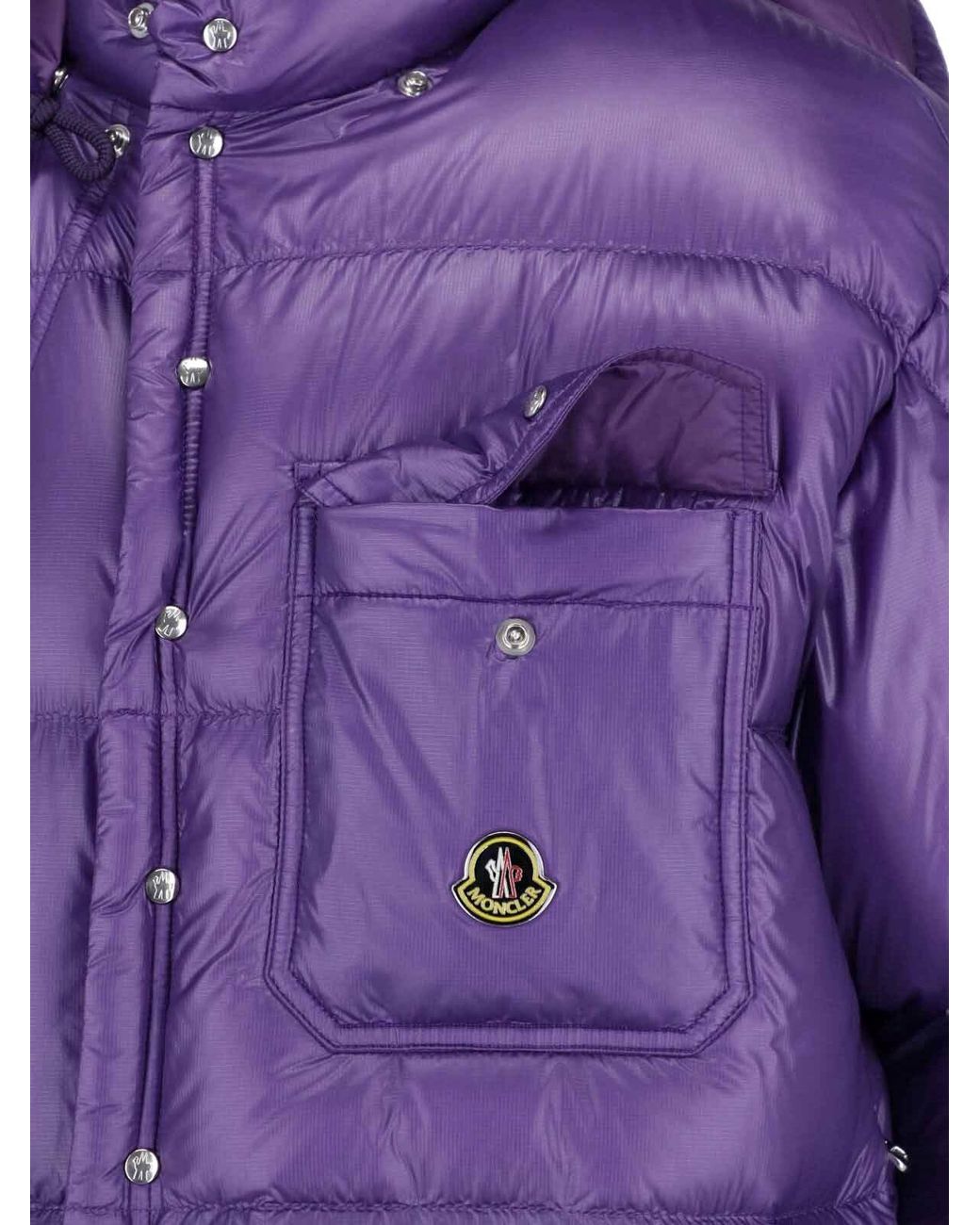 Moncler Purple Down Jacket "Karakorum"