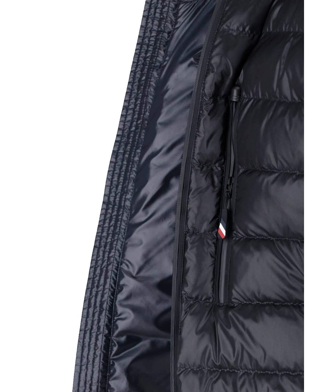 Moncler Black Padded Zip Cardigan for men