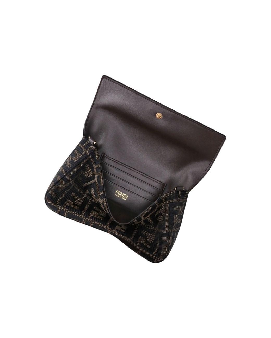 Fendi Black Chain Wallet
