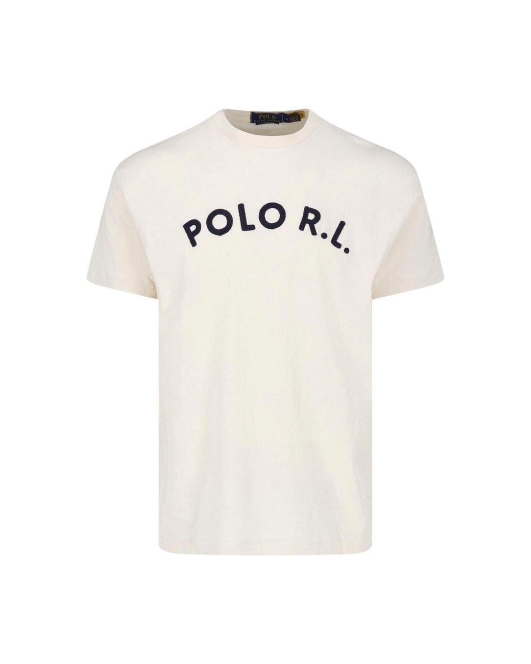 Polo Ralph Lauren White Logo T-Shirt for men