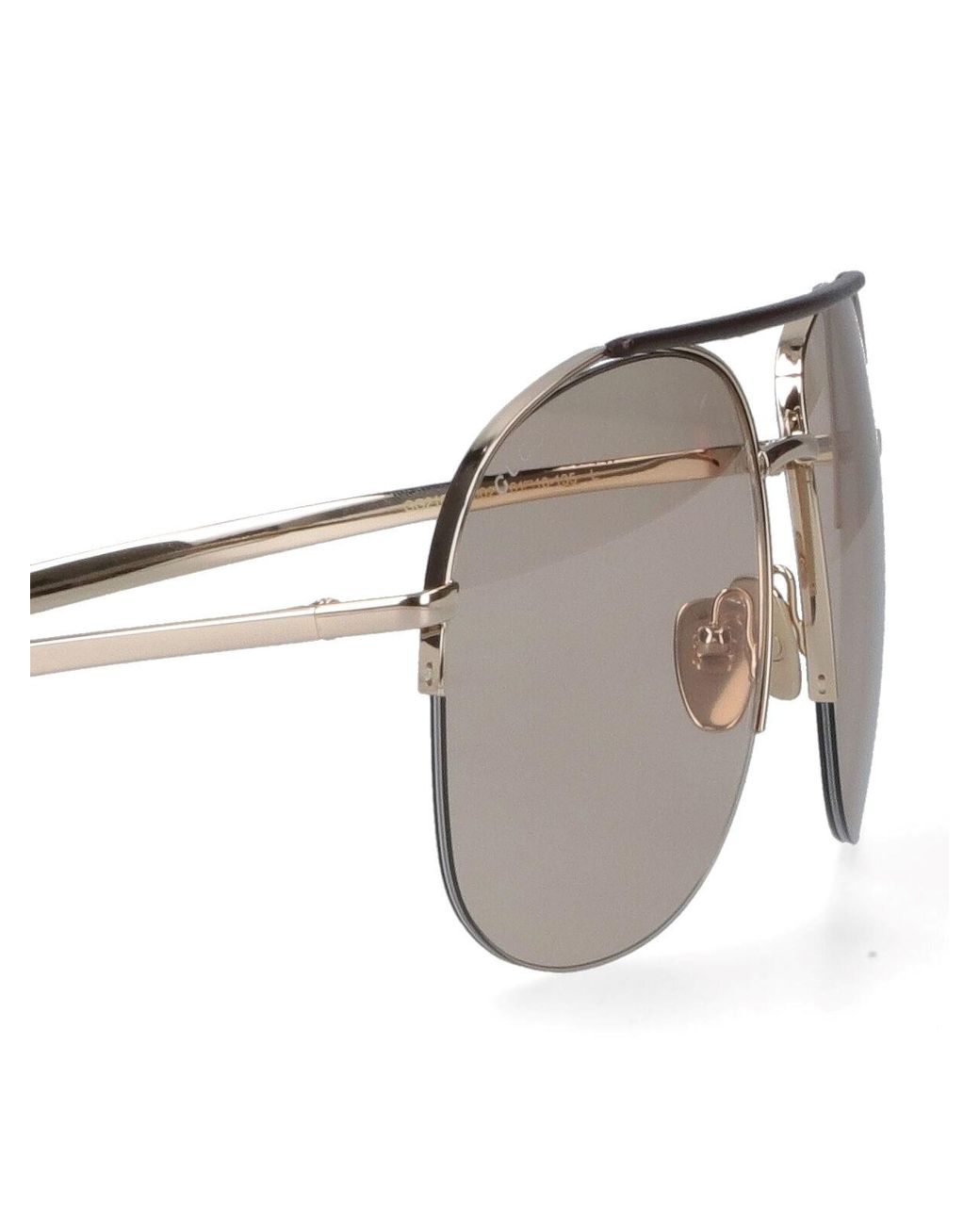 Gucci Gray Navigator Sunglasses