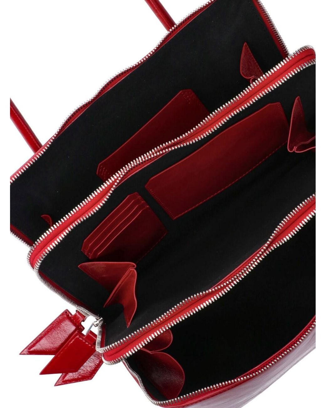The Attico Red Shoulder Bag “L'Altra Di Milano”