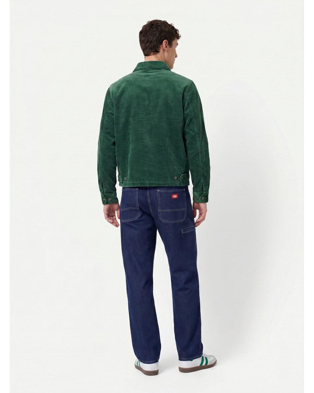 Polo Ralph Lauren Green Wynton Corduroy Cotton Zip Jacket for men