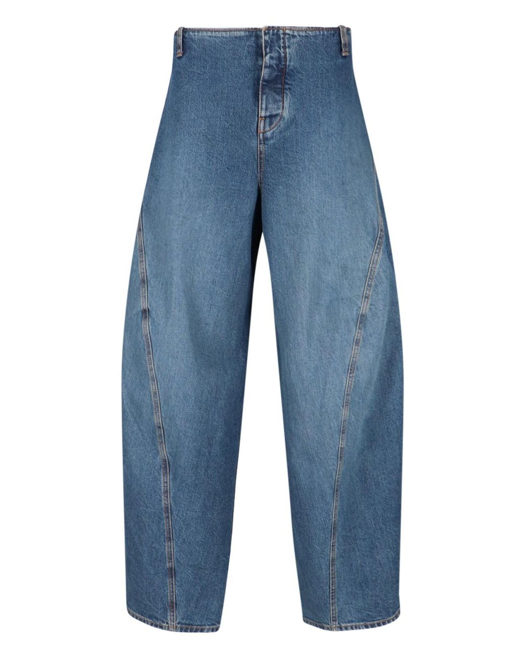 Alaïa Blue Wide-Leg Jeans