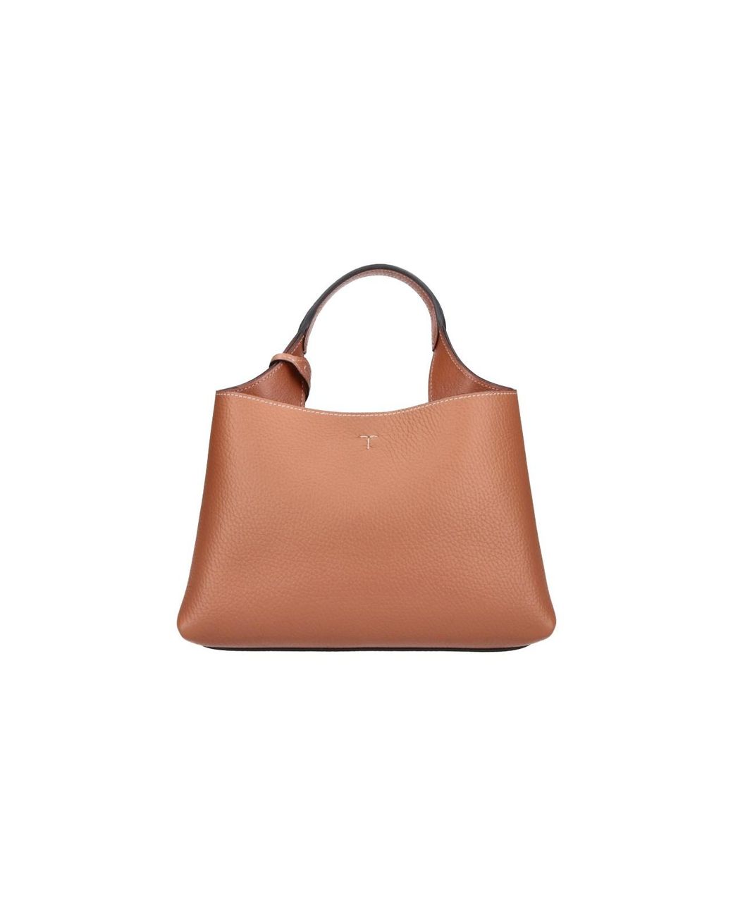 Tod's Brown Calf Leather Shoulder Bag