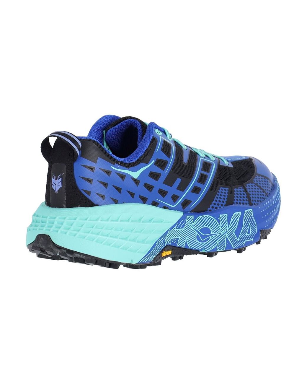 Hoka One One Blue Sneakers Fabric