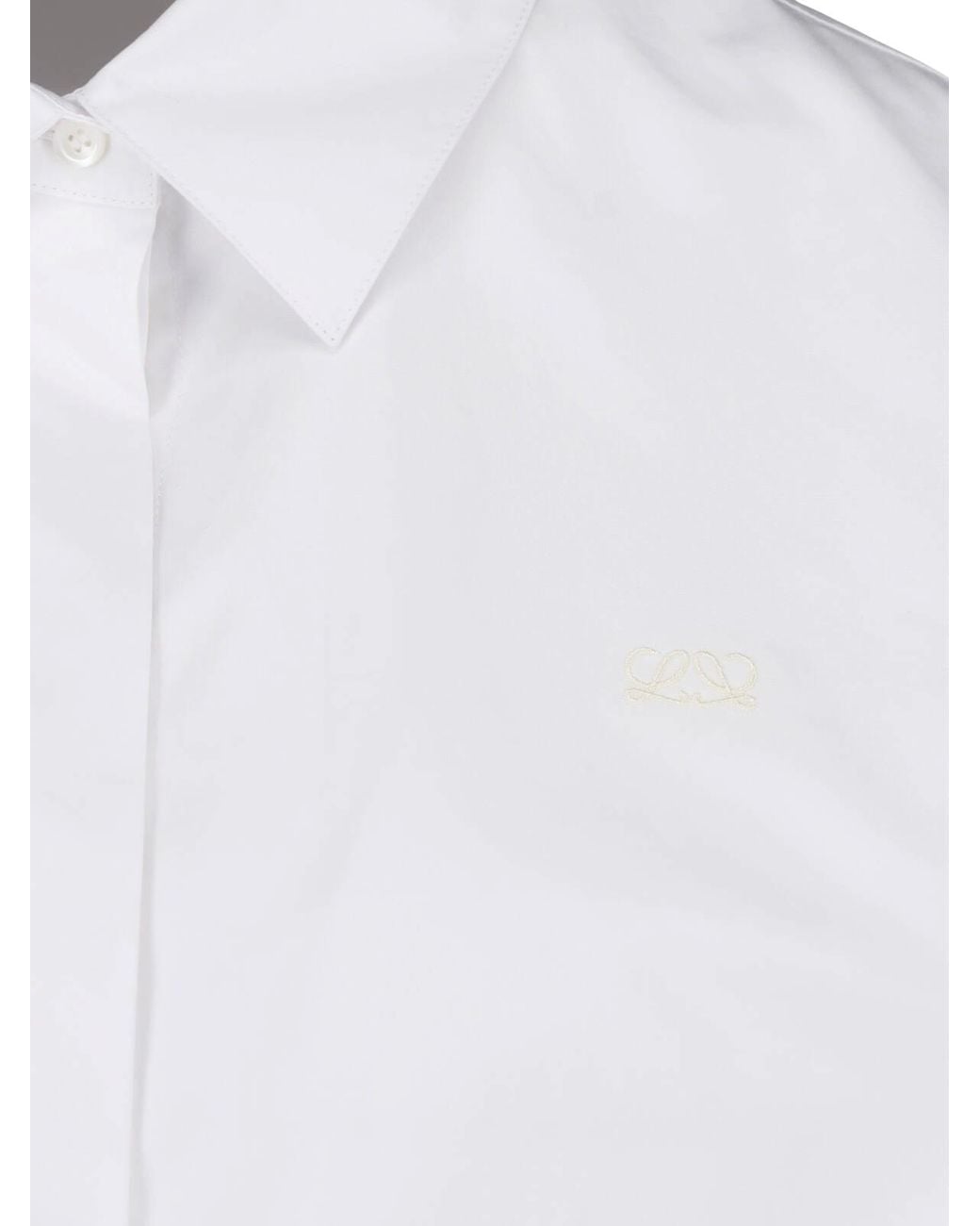Loewe White Cotton Shirt