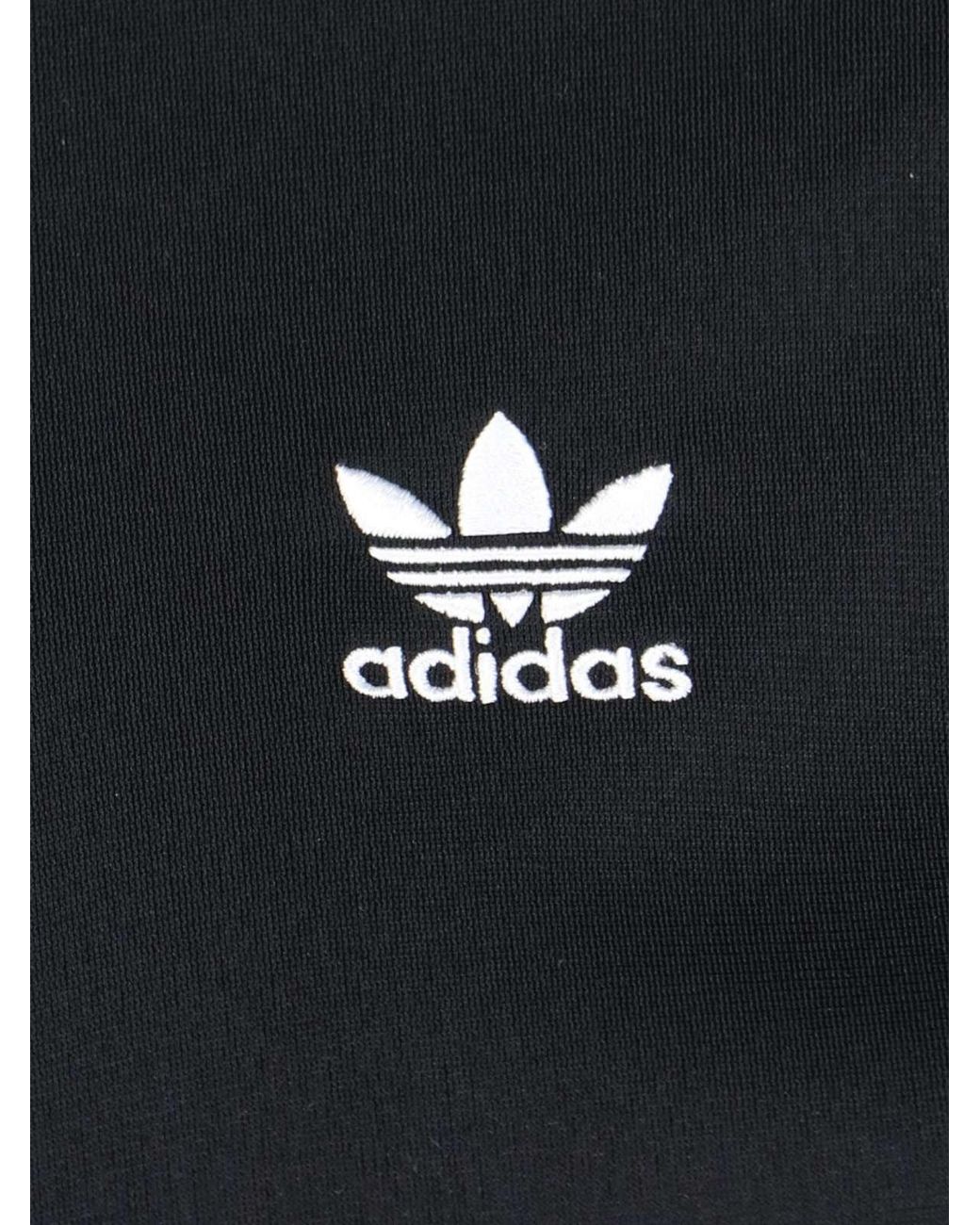 Adidas Black Cropped Track Jacket