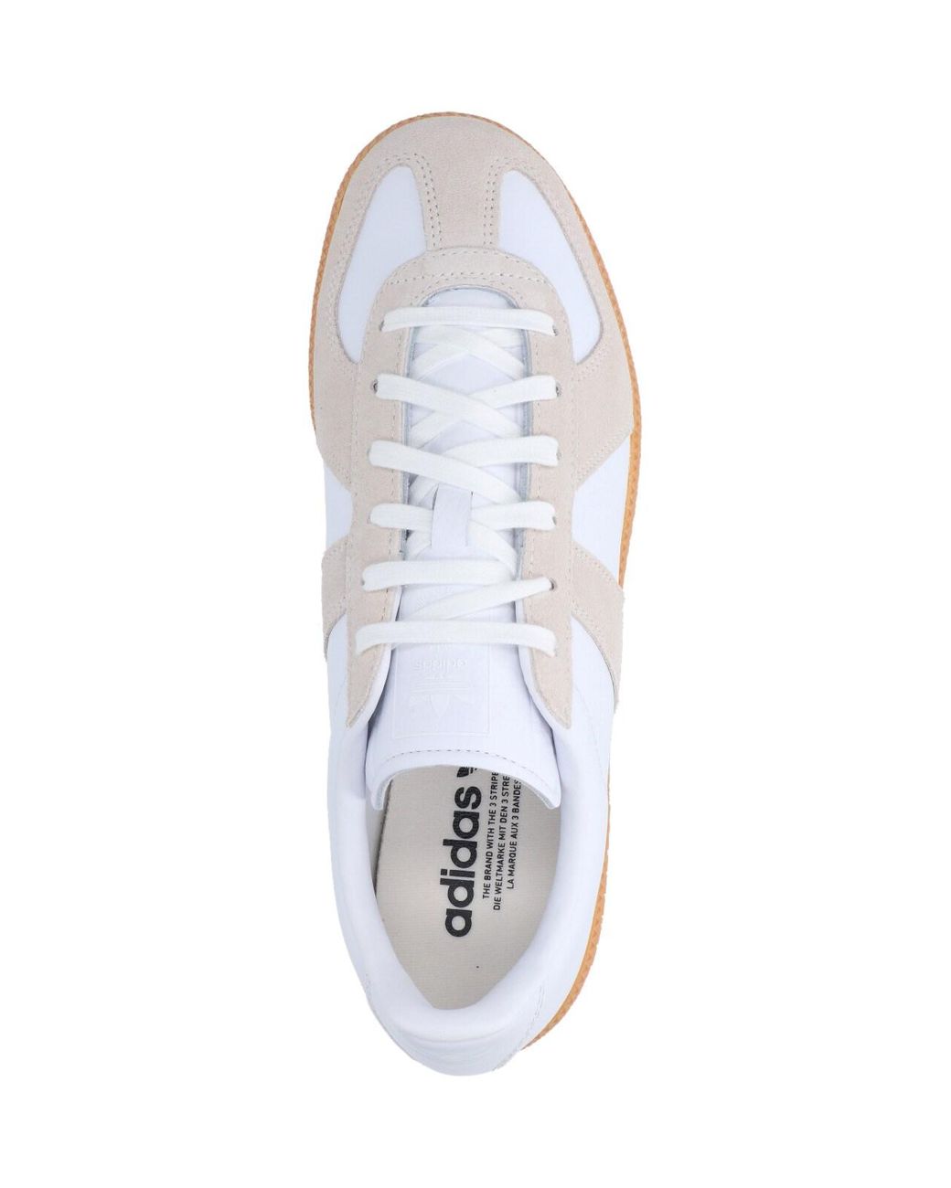 Adidas White Low-Top Court Sneaker