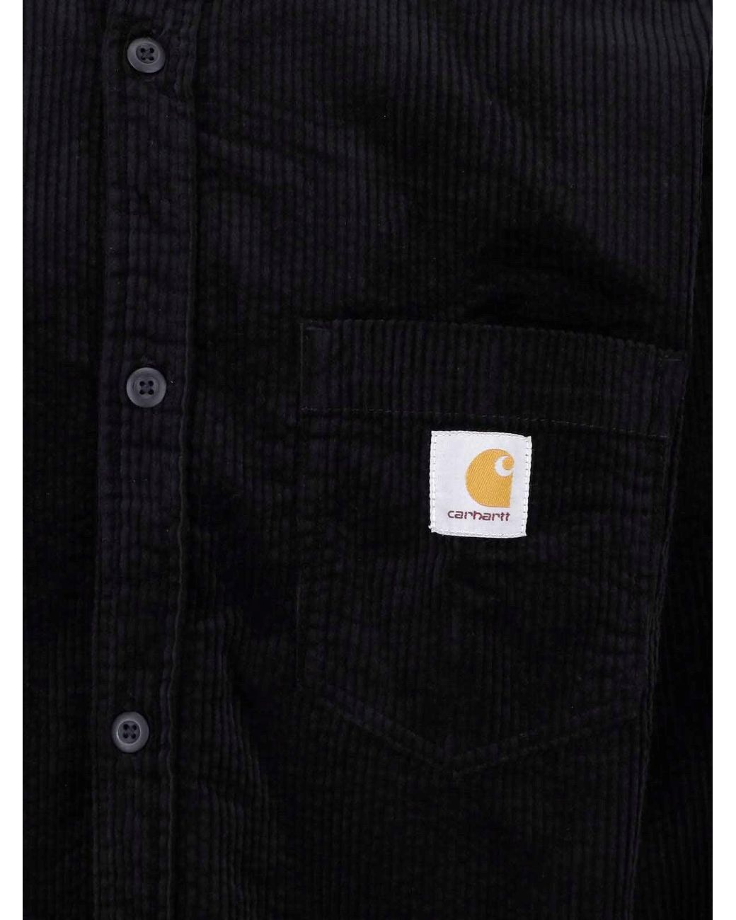 Carhartt Black Shirt "Loyde" for men