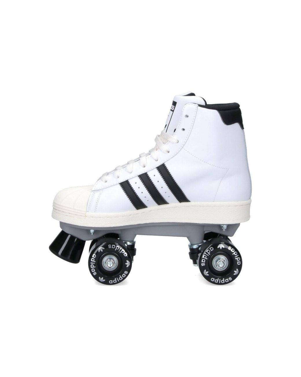Adidas White Sneakers Pelle