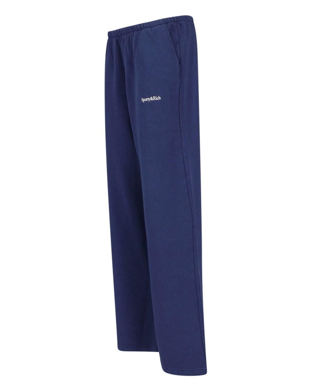 Sporty & Rich Blue Sweatpants Logo