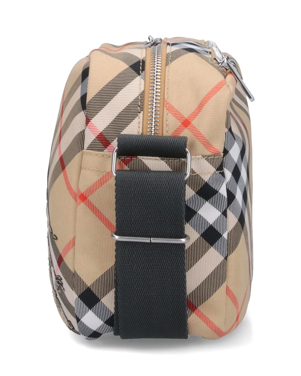 Burberry White Check' Crossbody Bag for men