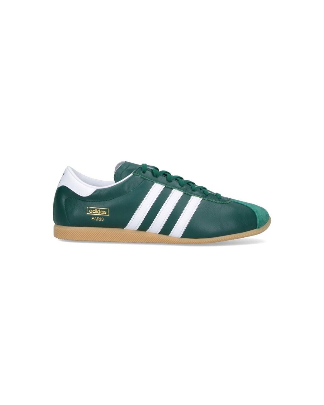 Adidas Green Retro Court Low-Top Sneakers for men