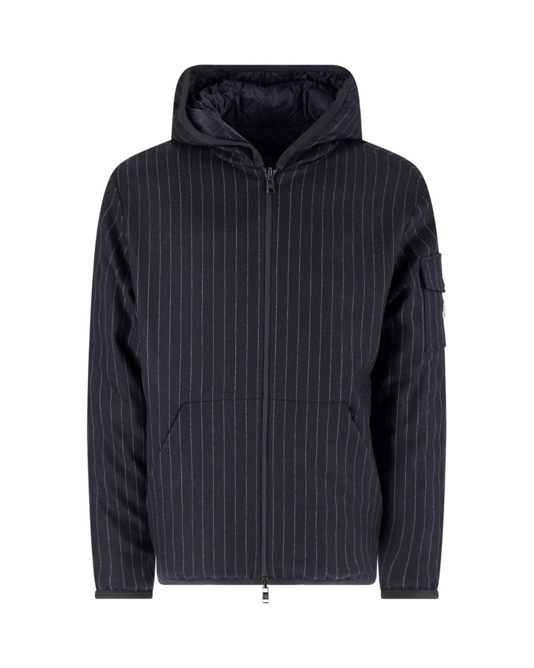 Moncler Blue Reversible Down Jacket “Ceze” for men