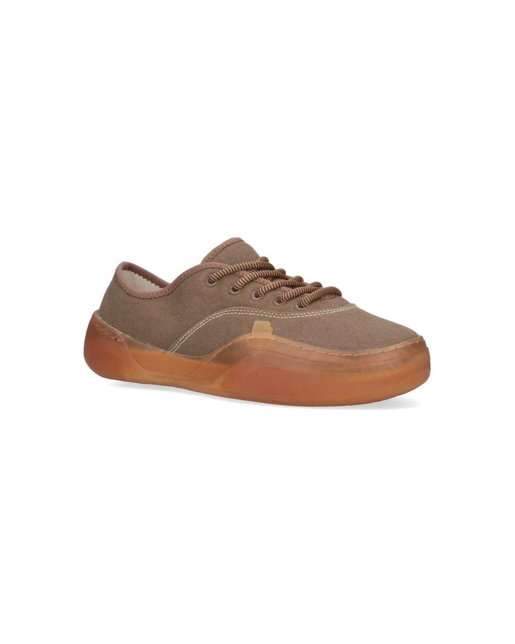 ERL Brown Camino Low Skate Sneakers for men