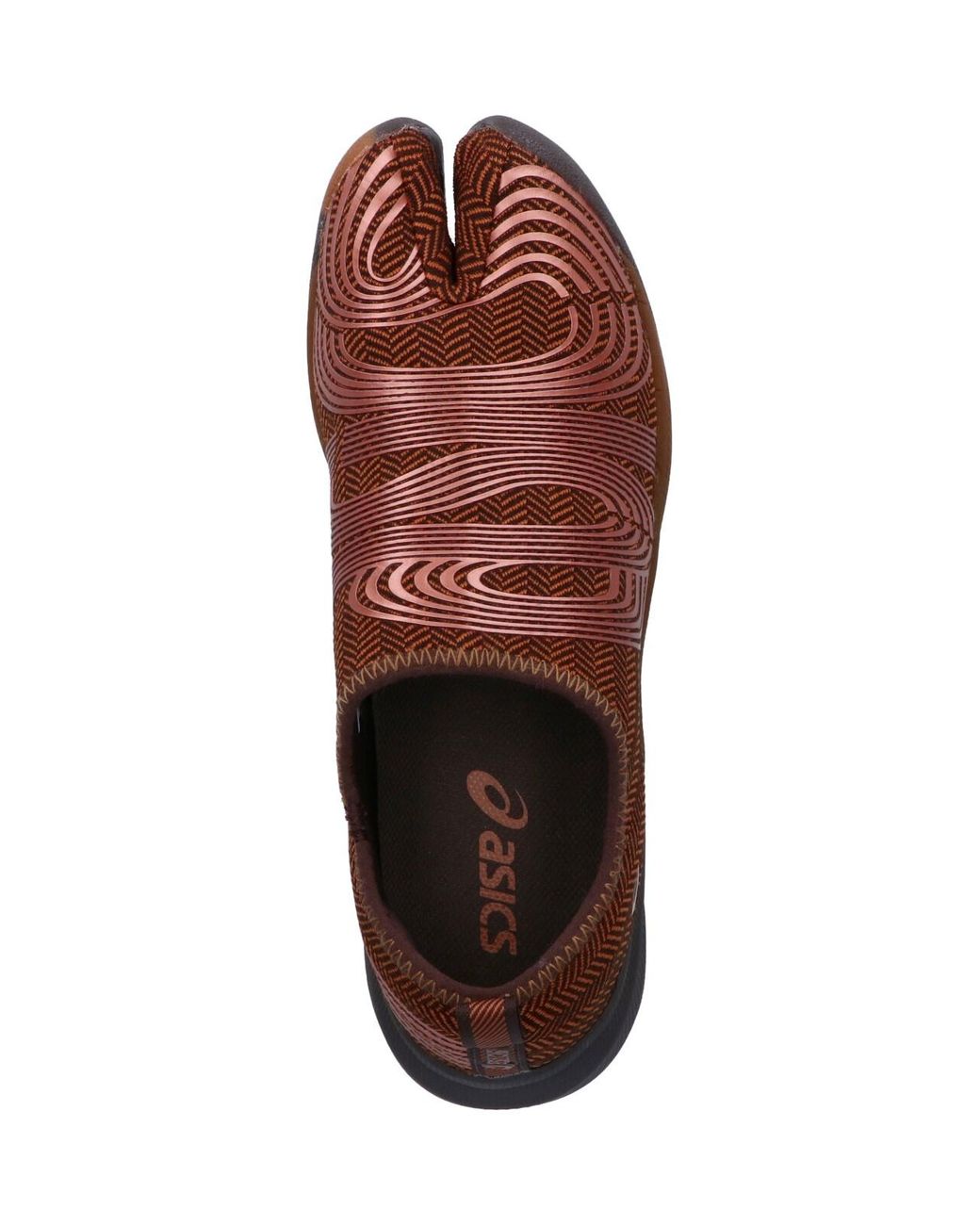 Asics Brown Slip-On Athletic Sneaker