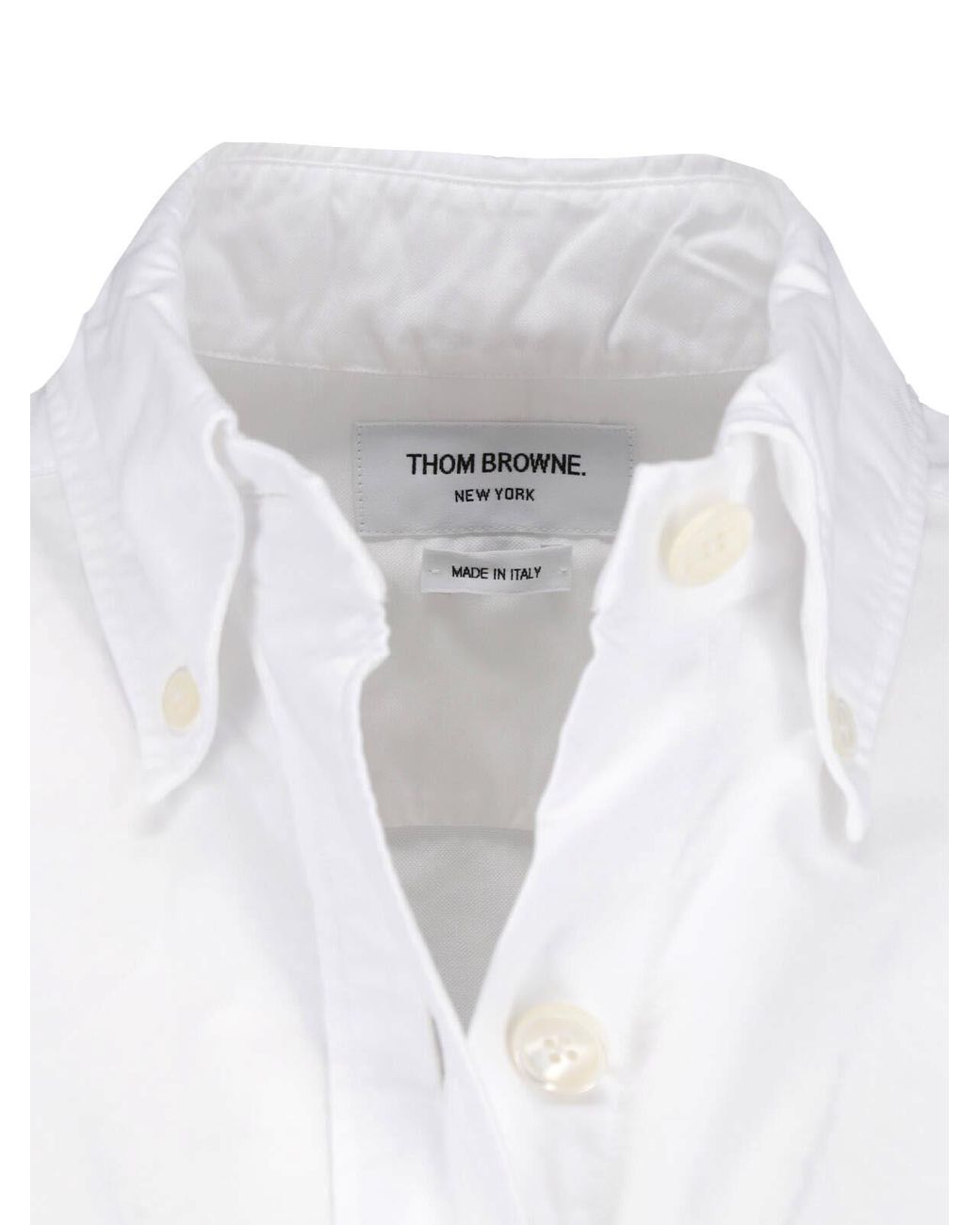 Thom Browne White Shirt "Oxford Supersized"