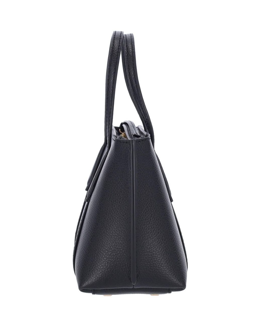 Tory Burch Black Mini Tote Bag "Perry"