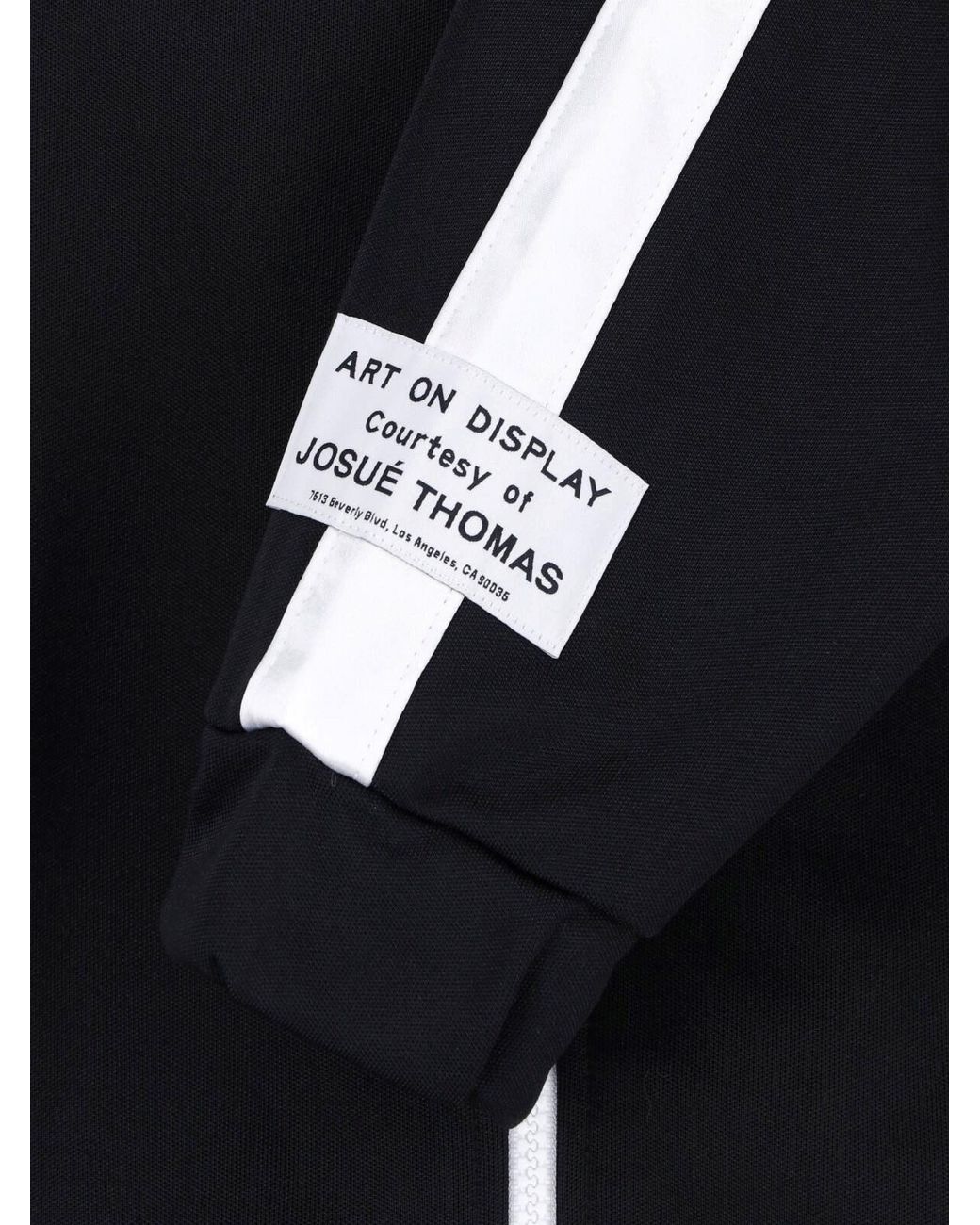 GALLERY DEPT. Black Hoodie “French Track” for men