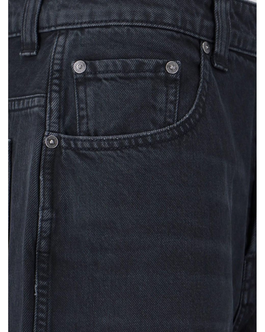 Khaite Blue Dane Wide Jeans