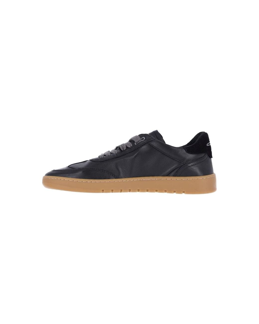 Piumha Blue Leather Sneakers for men