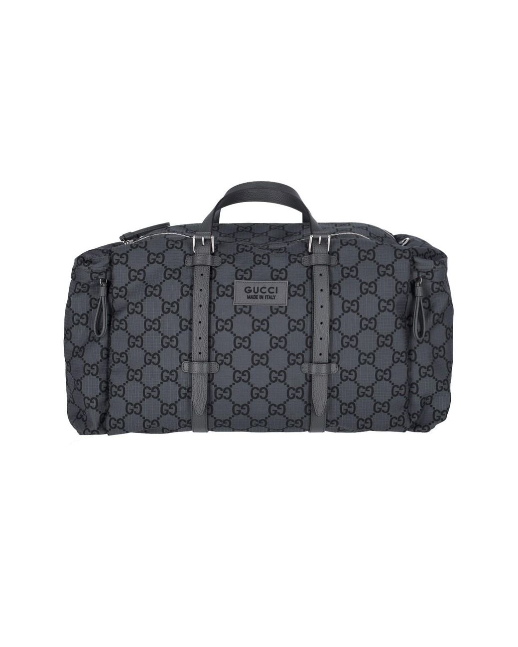 Gucci Maxi Travel Bag "Gg" in Black for Men | Lyst