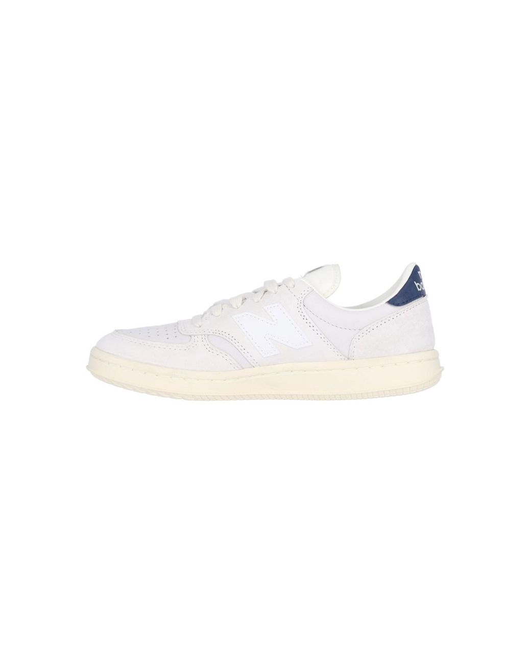 New Balance White Sneakers Suede
