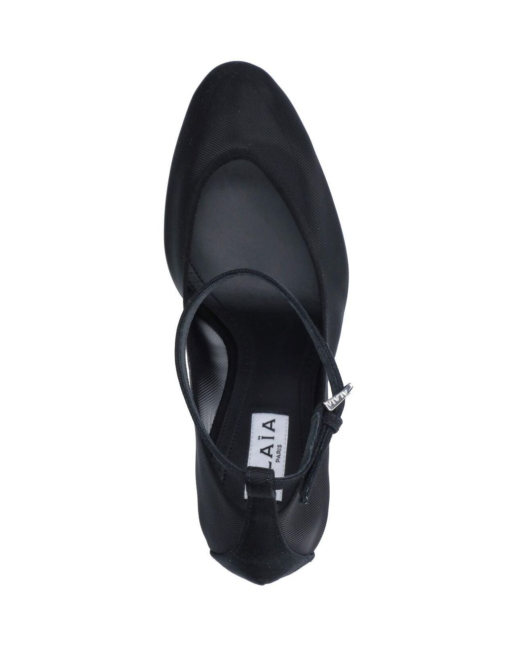 Alaïa Black Mesh Décolleté Pumps