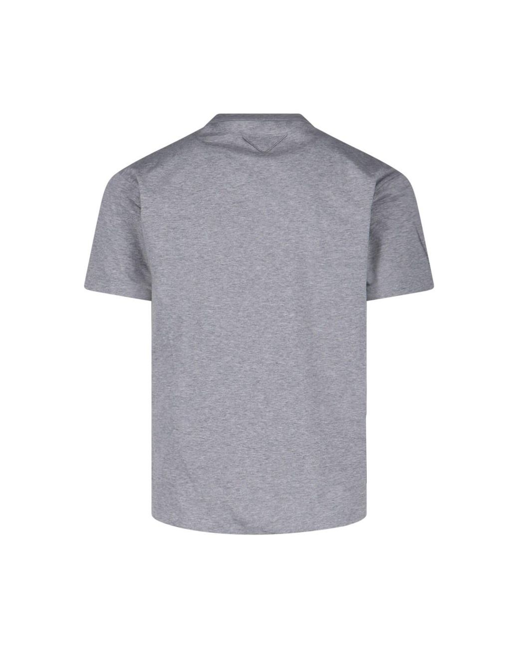 Prada White Reversible Logo T-Shirt for men