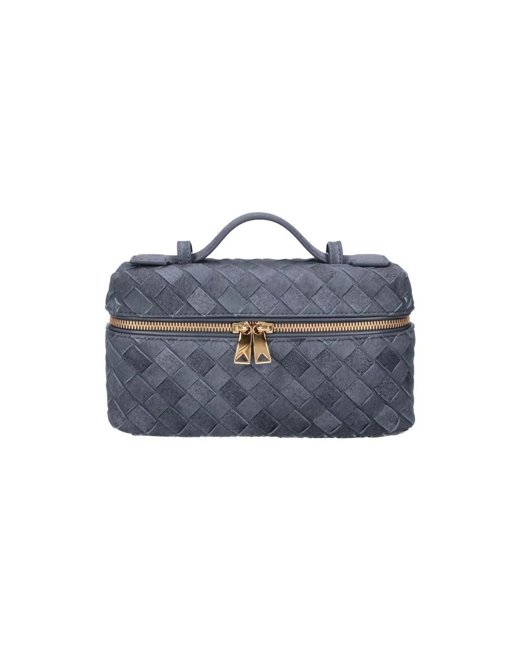 Bottega Veneta Blue Mini Vanity Bag "Bang Bang"