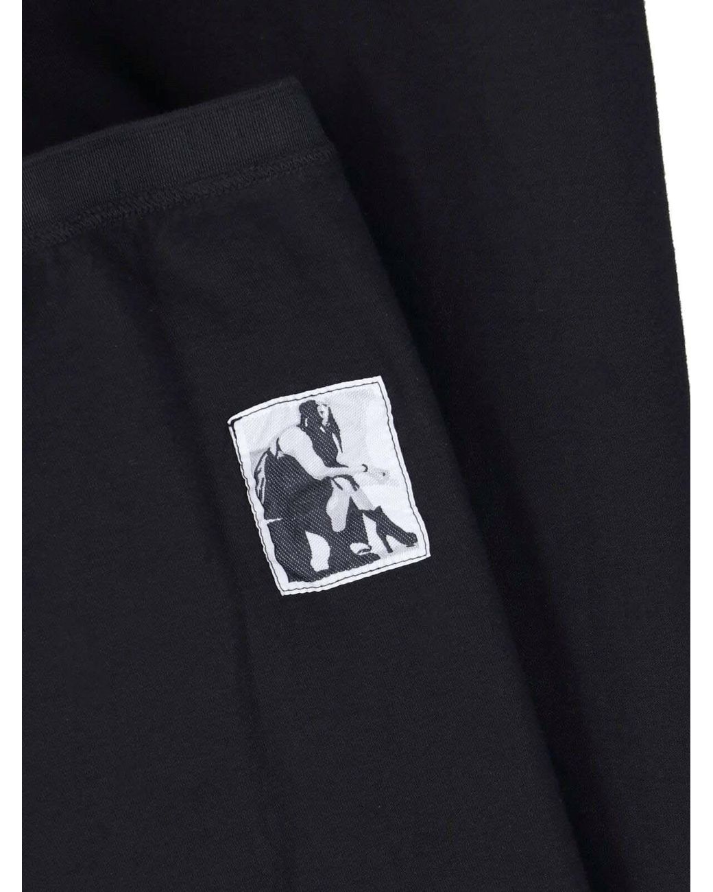 Rick Owens Blue Maxi Cotton Skirt