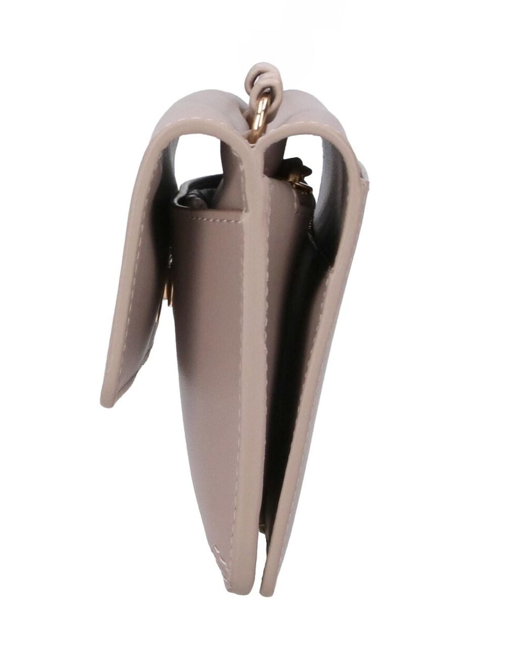 Fendi Gray Wallet On A Chain "Peekaboo"
