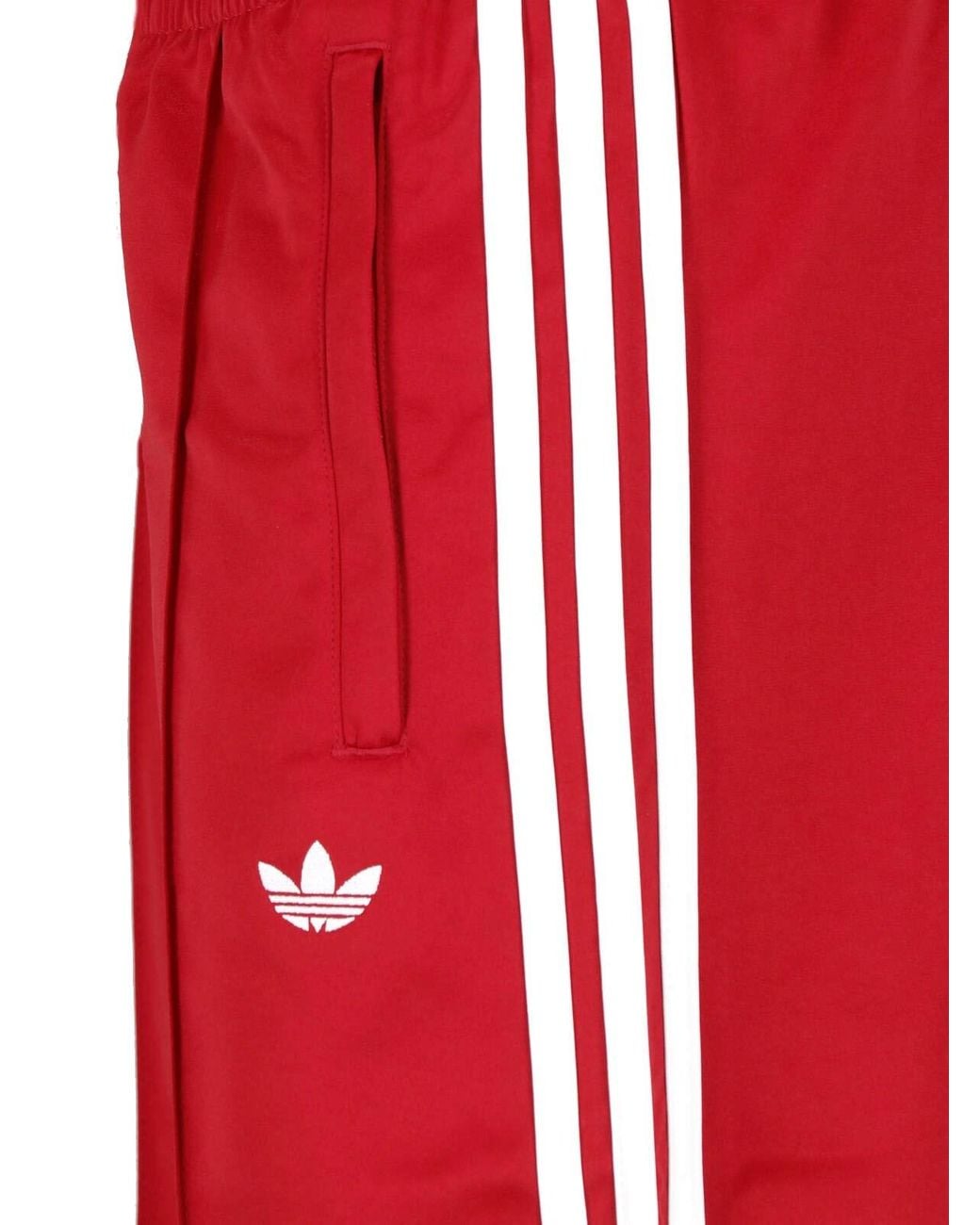 Adidas Red Sweatpants "Firebird"