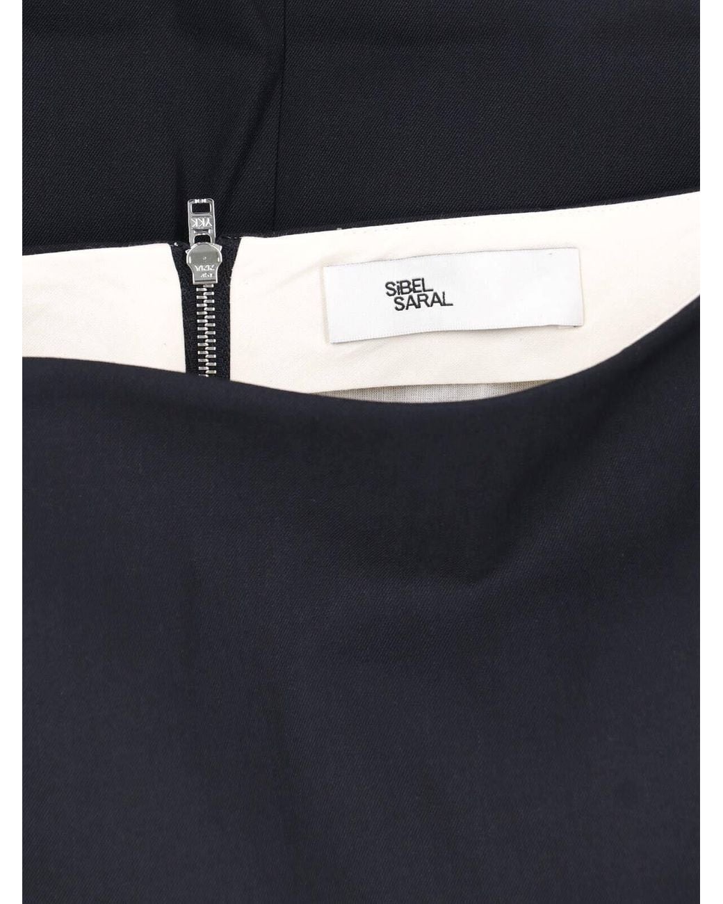 Sibel Saral Blue Midi Skirt