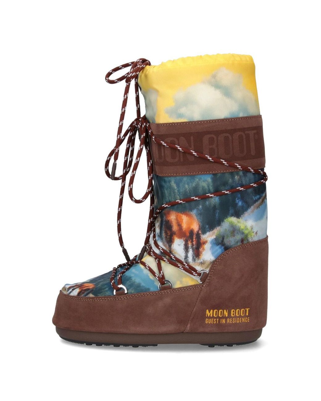 Moon Boot Multicolor Upper: Polyester