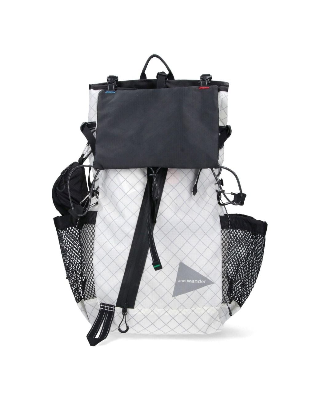 And Wander Black Ecopack 30L Backpack for men