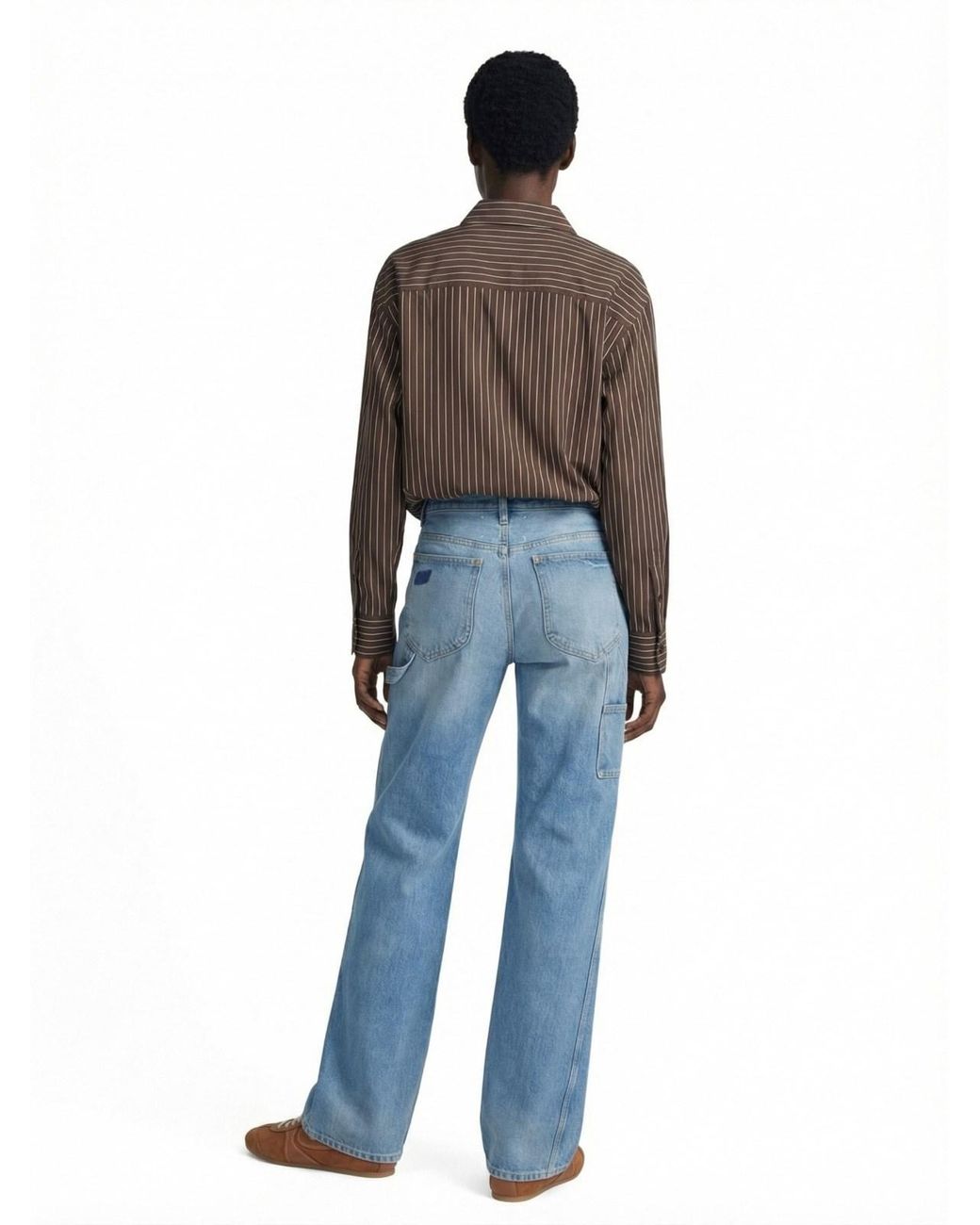 Maison Margiela Blue Classic Jeans With Straight-Leg Cut