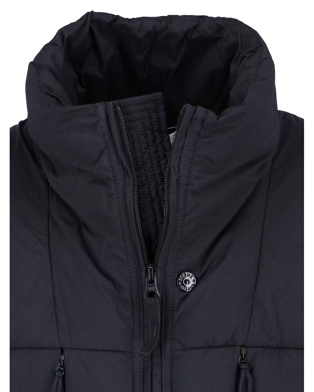 Stone Island Blue Vest “Seamless Tunnel” for men