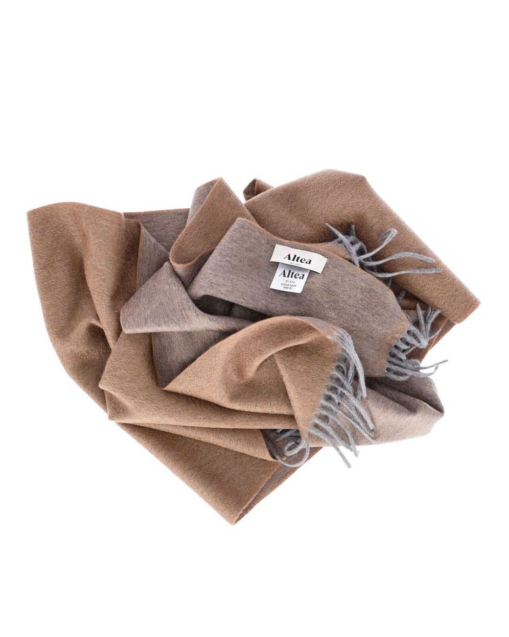 Altea Brown Cashmere Scarf for men