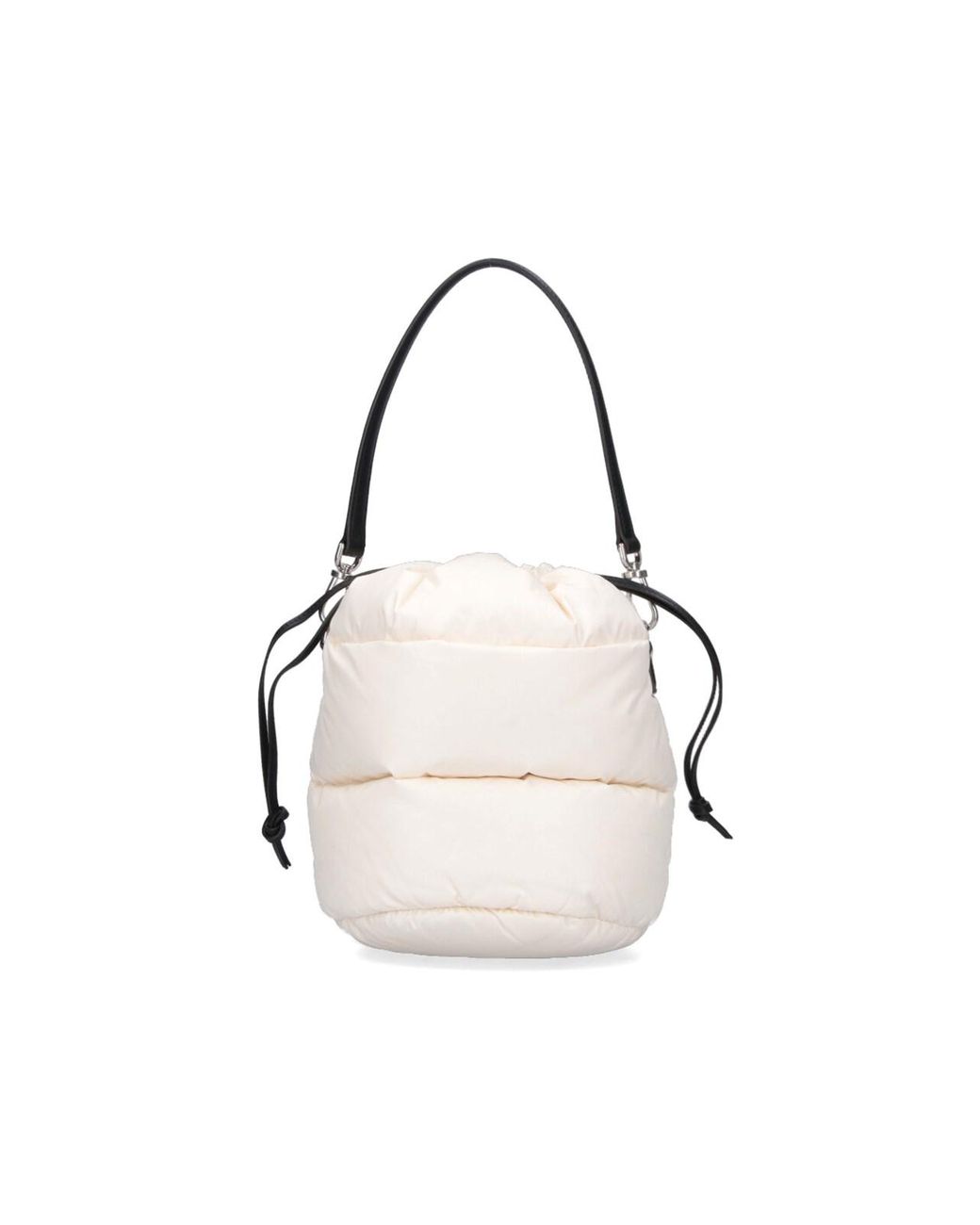 Borsa Secchiello "Caradoc" di Moncler in White