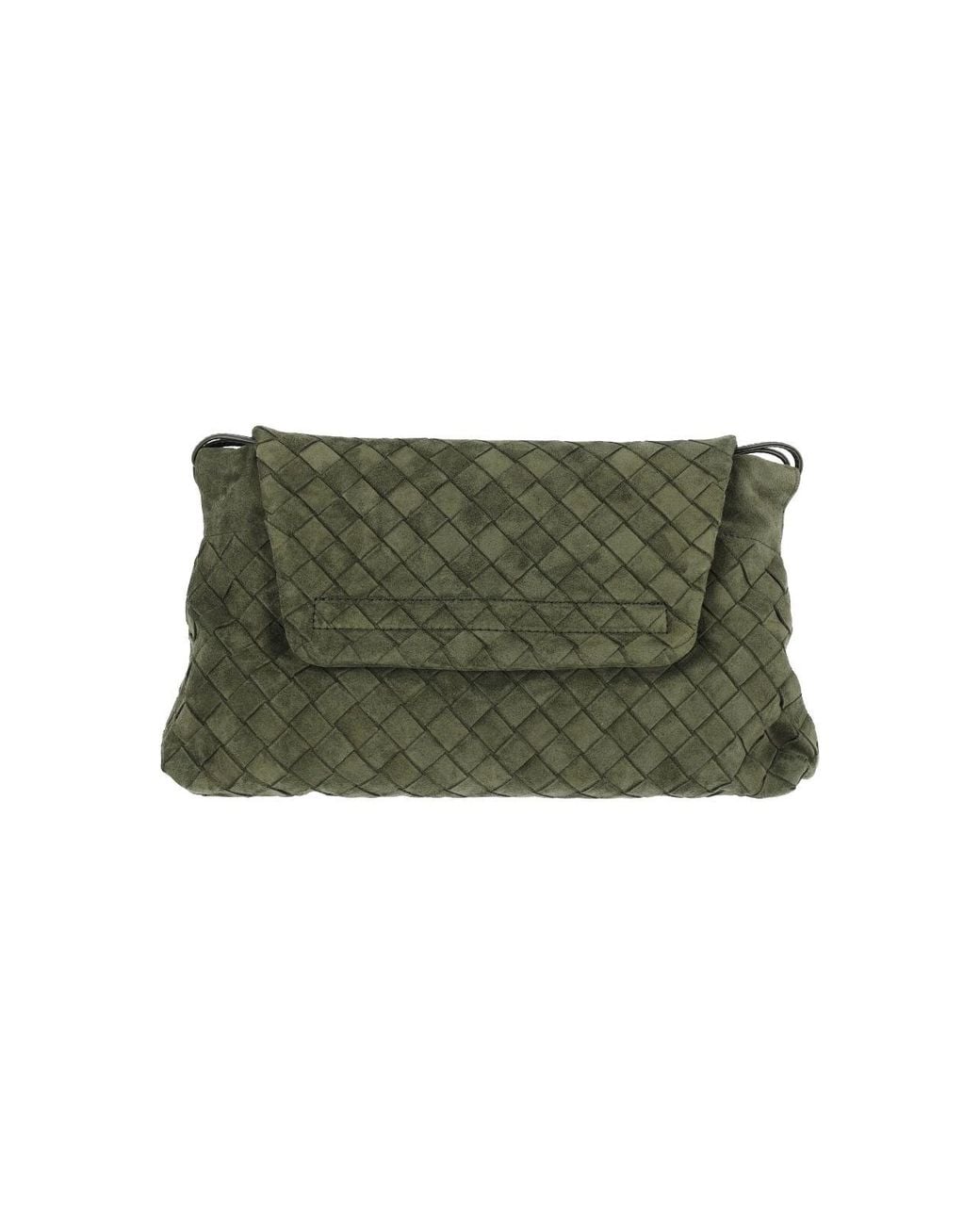 Bottega Veneta Green Shoulder Bag "Giorno"