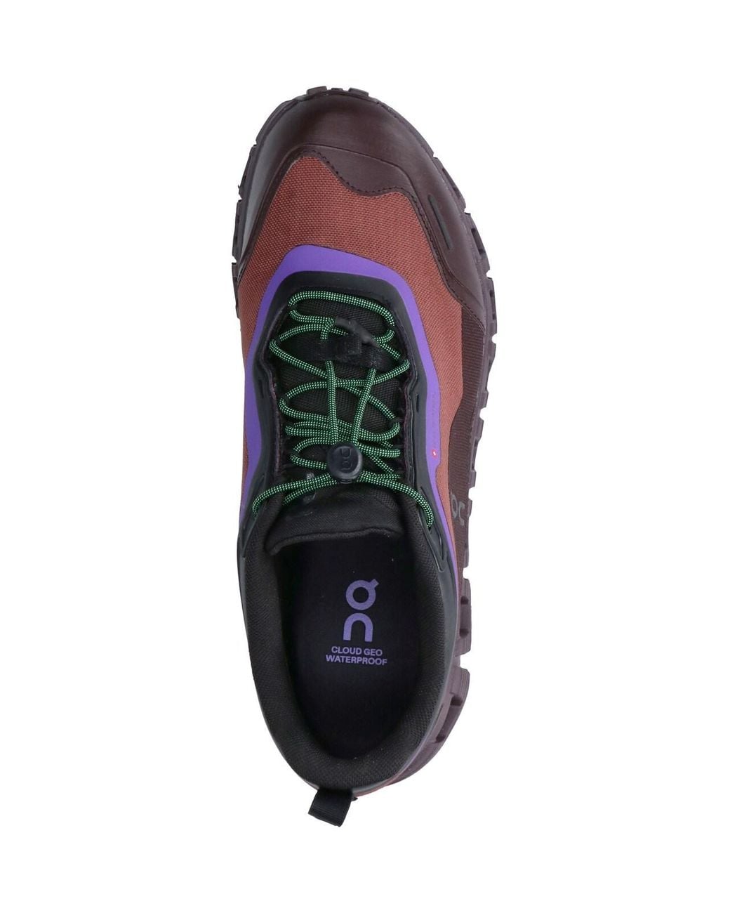 On Shoes Purple Sneakers "Cloud 6 Geo Waterproof" for men