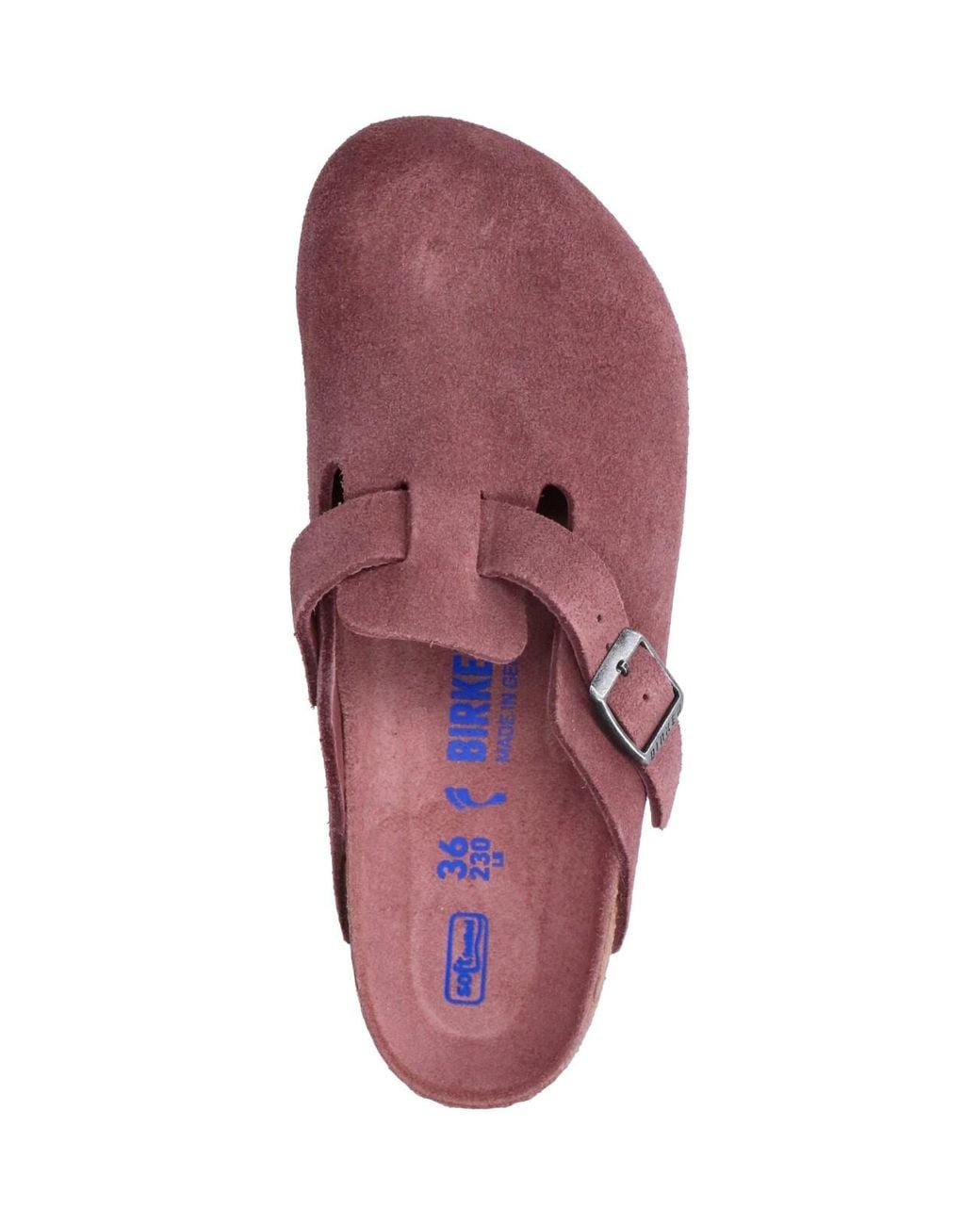 Birkenstock Purple Mules "Boston"