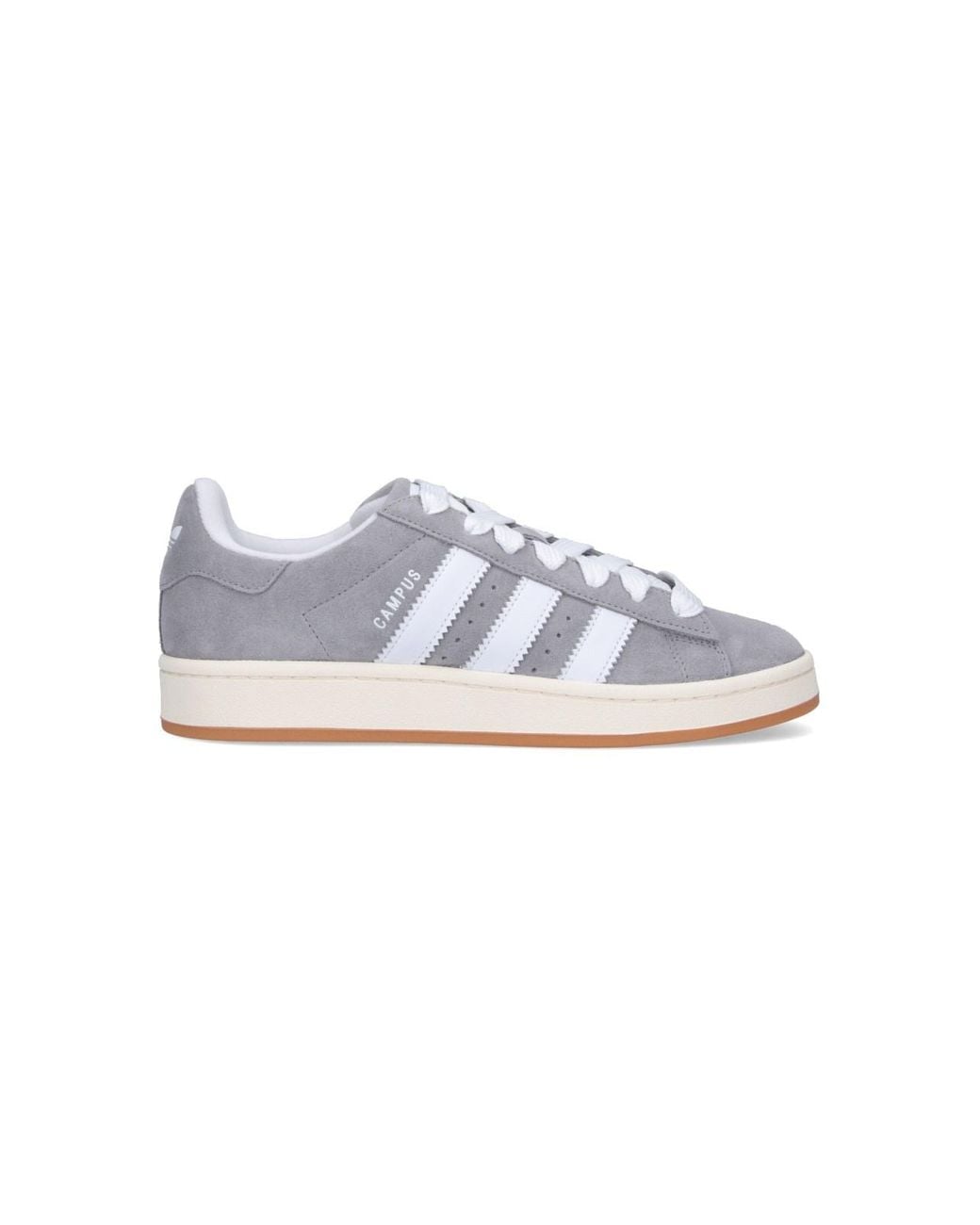 Adidas White Sneakers Pelle Scamosciata for men