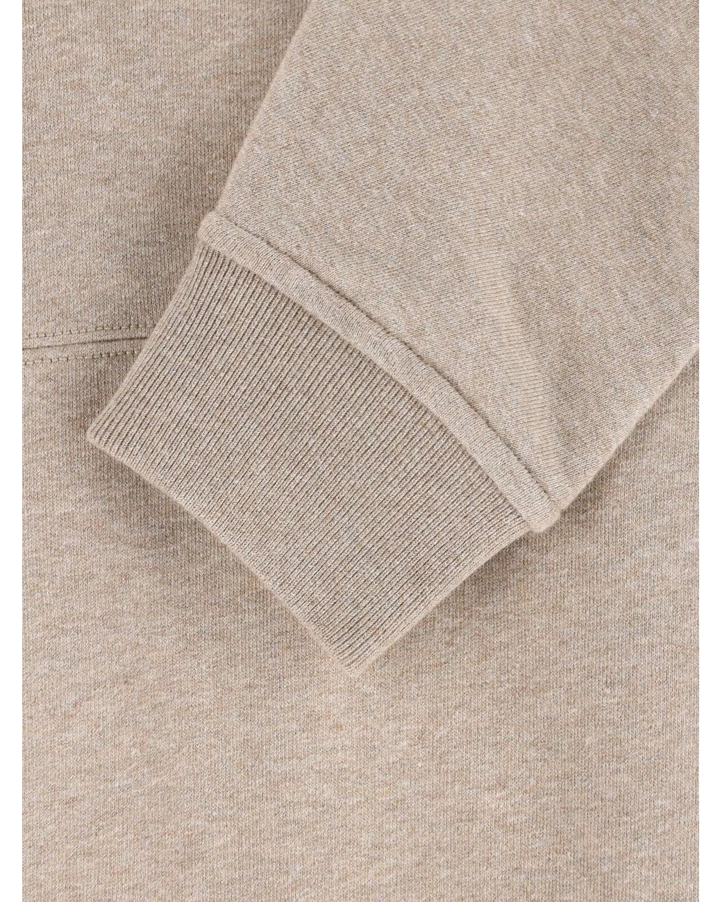 Loro Piana White Crewneck Sweatshirt for men