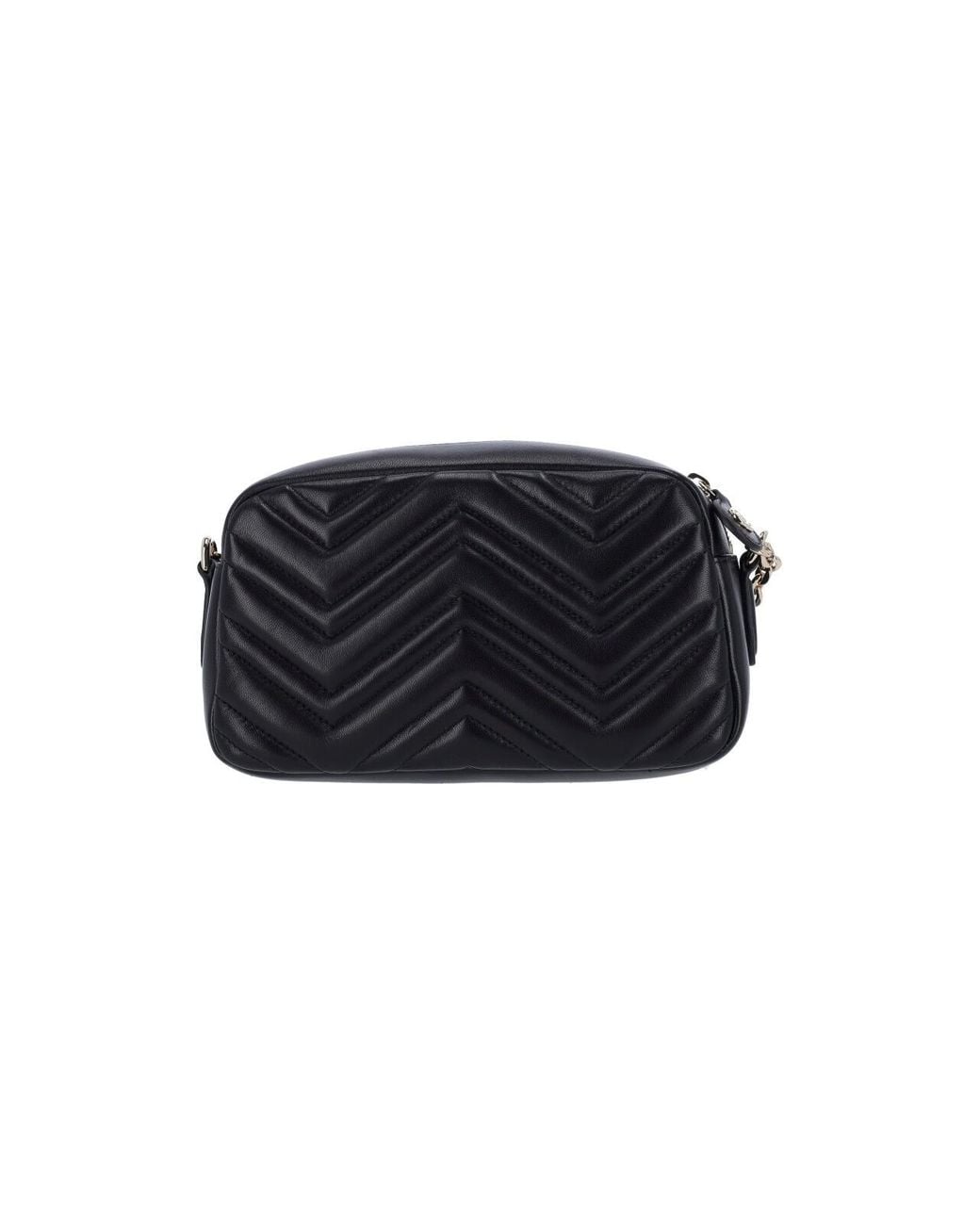 Gucci Black Mini Camera Bag "Gg Marmont"