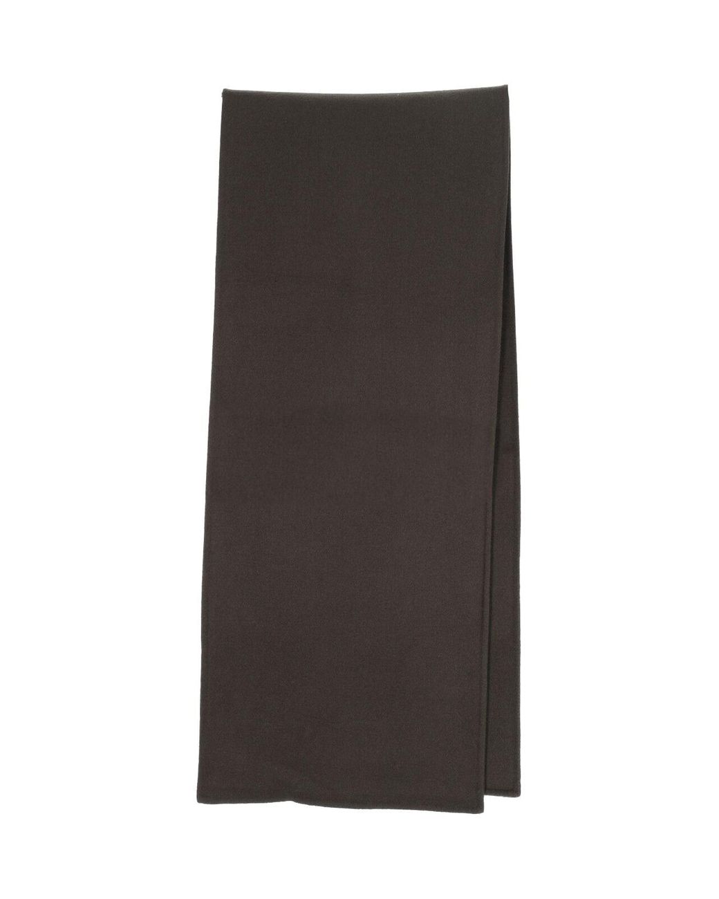 BERNER KUHL Brown Wool And Cashmere Blend Scarf for men